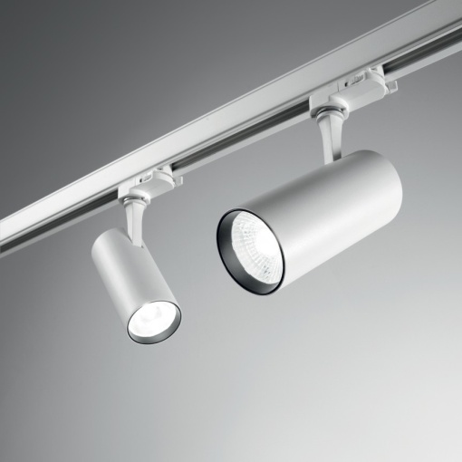 Spot LED directionabil pentru sina Link, FOX 08W CRI80 41° 3000K WH 250410 IDL