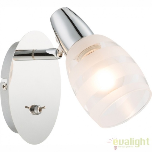 Aplica de perete design modern finisaj crom ROY 54985-1 GL