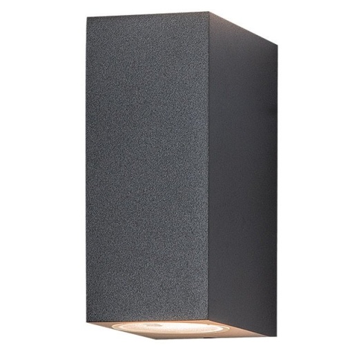 Aplica de perete pentru iluminat exterior, up/down, IP54 Lite grafit