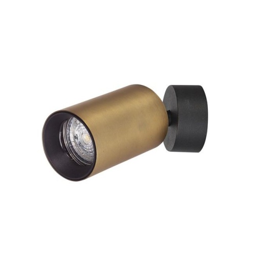 Aplica de perete / tavan design modern Inus negru, auriu satin
