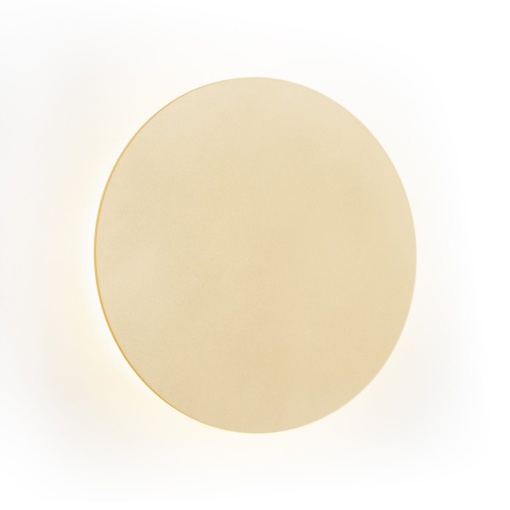 Aplica LED de perete cu lumina ambientala design modern Oregon plus auriu 30cm