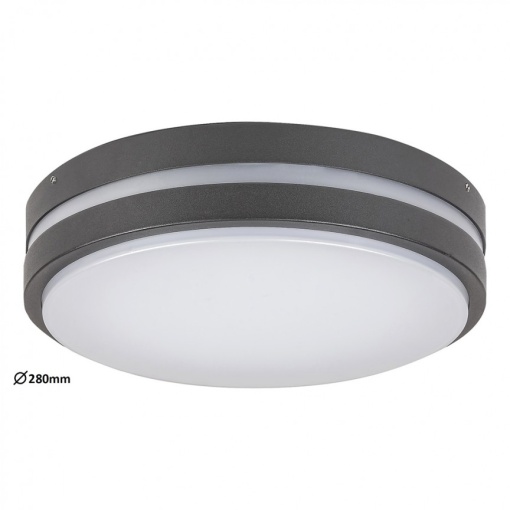 Aplica LED pentru iluminat exterior moderna IP44, diametru:28cm Hamburg 8848 RX