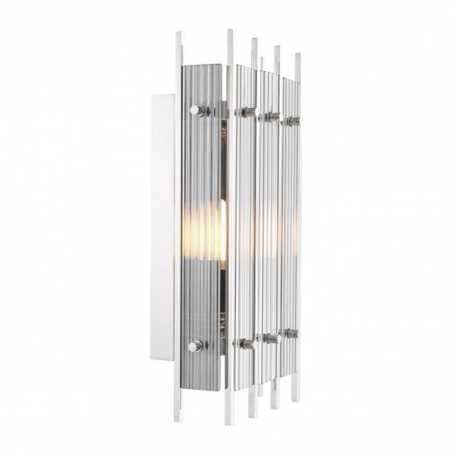 Aplica perete design LUX Sparks S, fumuriu 114383 HZ