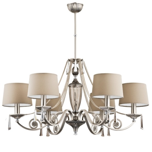 Candelabru 6 brate design clasic cristal Asfour Monza