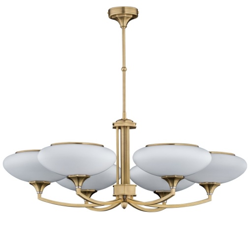 Candelabru 6 brate design clasic realizata manual Decor - Img 1