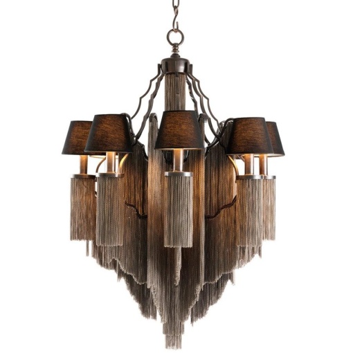 Candelabru LUX finisaj bronz Fringe L 109997 HZ