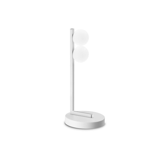 Lampa de masa LED design minimalist Ping pong tl2 alba