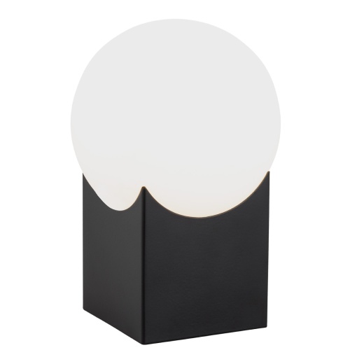 Lampa de masa minimalista AUSTIN negru/alb