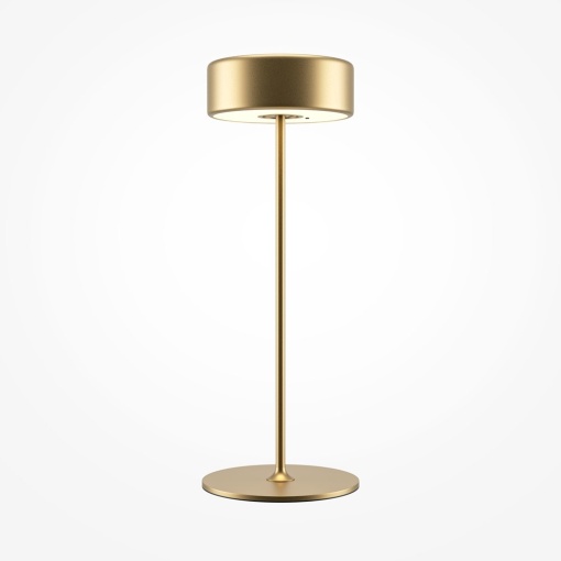 Lampa portabila cu baterii AI design auriu