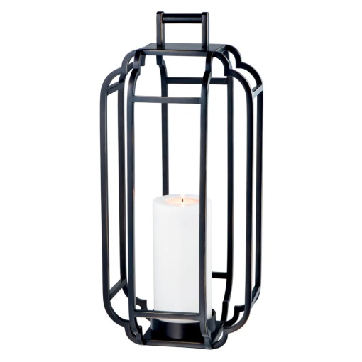 Lampa portabila/ Suport lumanare eleganta Palisades bronz 110527 HZ