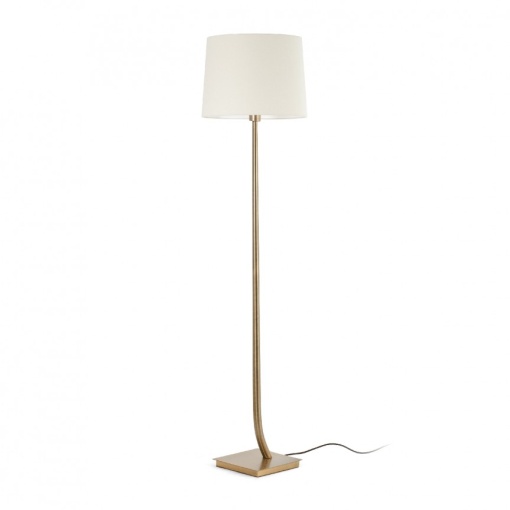 Lampadar / Lampa de podea eleganta design clasic REM bronz/bej