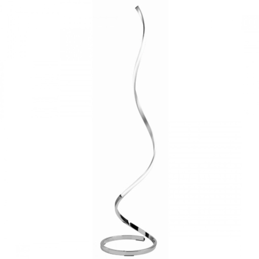 Lampadar LED design modern minimalist NUR argintiu crom