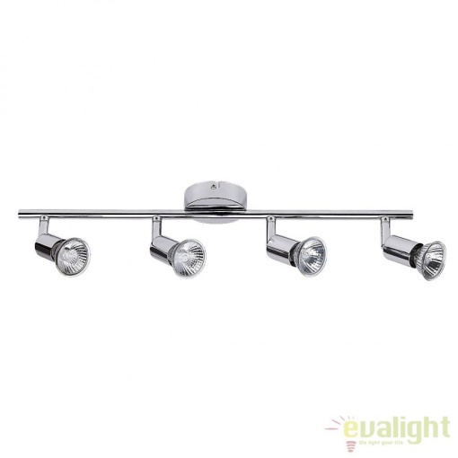 Lustra aplicata design finisaj cromat 4 spoturi Norton 6047 RX