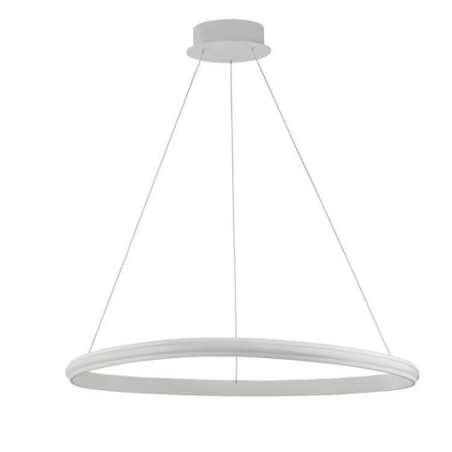 Lustra LED design modern circular ARIES alba NVL-9357062