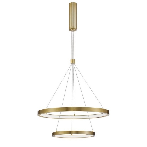 Lustra LED design modern circular EMPATIA II auriu NVL-9172860