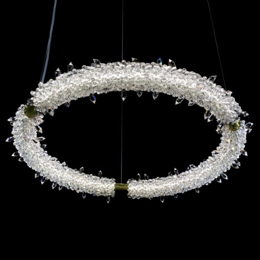 Lustra LED LUX moderna design circular D85 GLACEE 02