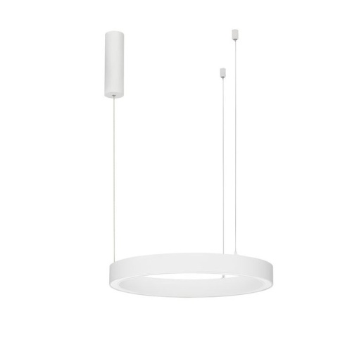 Lustra LED suspendata design circular STING White 60cm - Img 1
