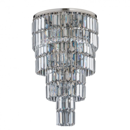 Lustra LUX aplicata, realizata manual ELLINI diametru 35cm, H-60cm