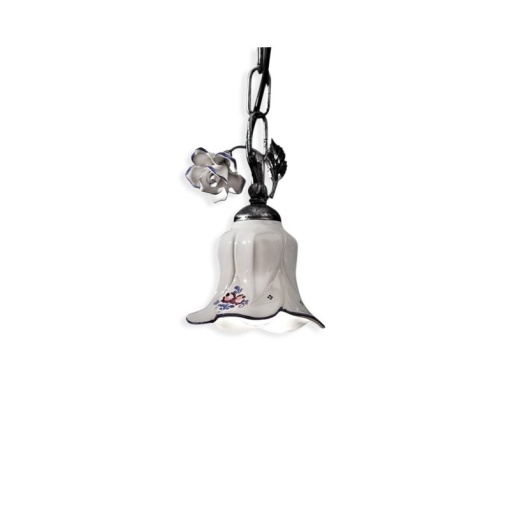 Pendul cu flori ceramice in stilul clasic Florentin PISA