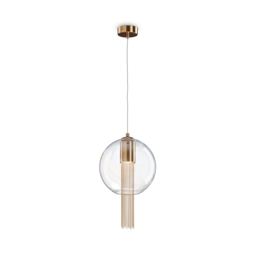 Pendul design modern Flusso bronz 23cm