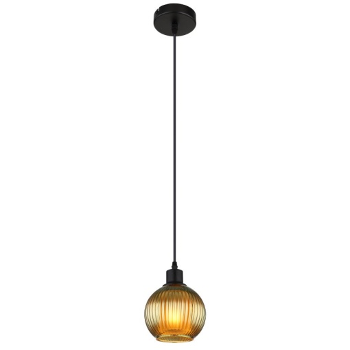 Pendul design modern ZUMBA negru/verde