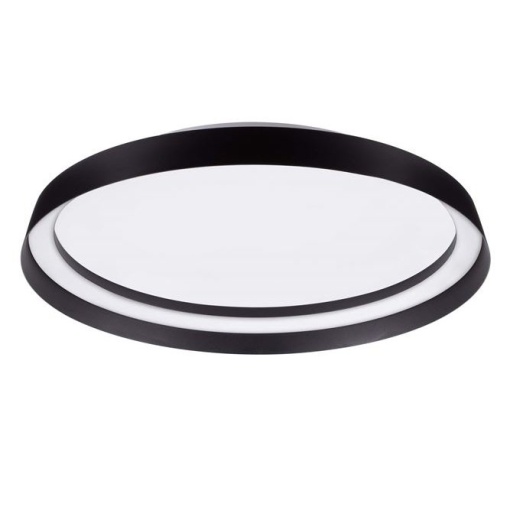 Plafoniera LED design modern circular ORMI negru D-45cm