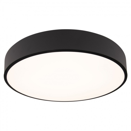 Plafoniera LED dimabil design modern IP54 ROUNDY negru C0214 MX