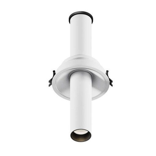 Spot LED incastrabil rotativ retractabil Focus T alb