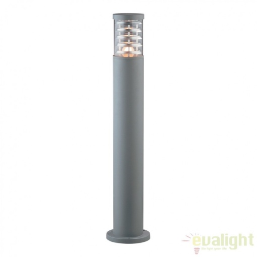 Stalp de iluminat exterior IP44 TRONCO PT1 H80 GRIGIO 026961