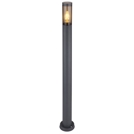 Stalp mediu pentru iluminat exterior design modern IP44 Boston antracit