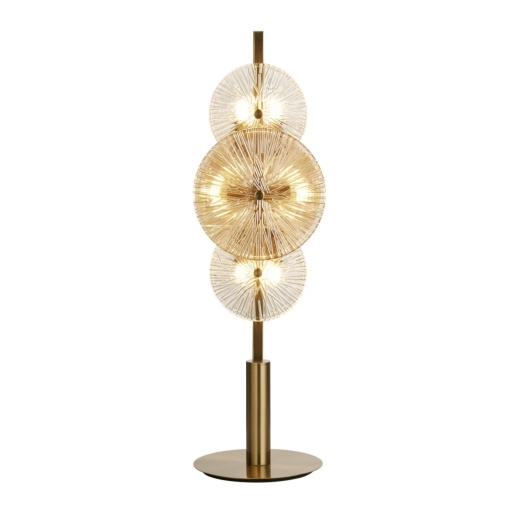 Veioza, lampa de masa moderna design deosebit Wagon Wheel 6Lt