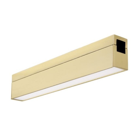 Accesoriu, Corp de iluminat pentru sistemul magnetic PUZZLE si GRAMMI, Versus alama satinata