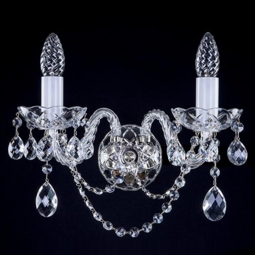 Aplica de perete Cristal Bohemia Exclusive MAGGIE II. va WL CE