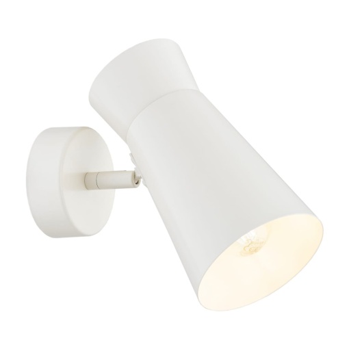 Aplica de perete design minimalist, Otel, Alb, LORD