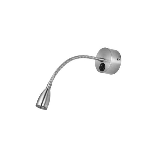 Aplica LED de perete directionabila design modern Flex crom NVL-9701613