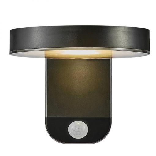 Aplica LED solara, cu senzor de miscare design modern, IP44 RICA ROUND 2118141003 NL