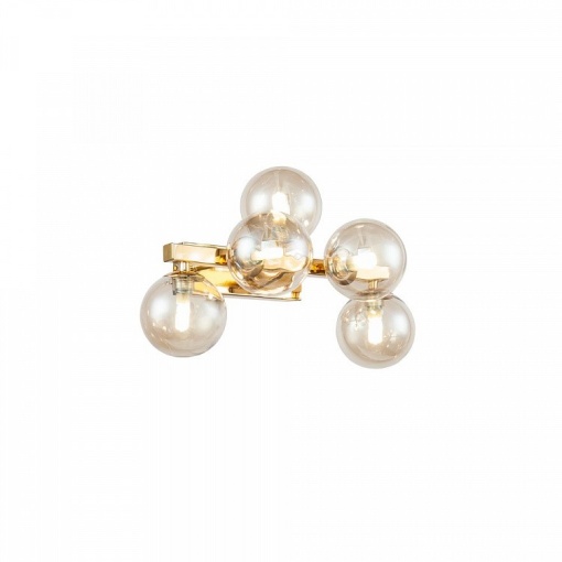 Aplica perete moderna design deosebit Dallas 5 aurie MYMOD547WL-05G
