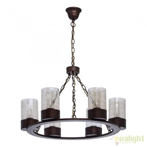 Candelabru design rustic diam.63cm Castelo 249017406 MW