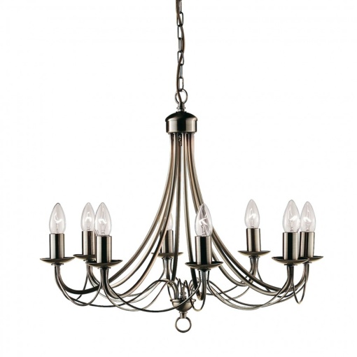 Candelabru traditional stil clasic Maypole alama 8L 6348-8AB SRT