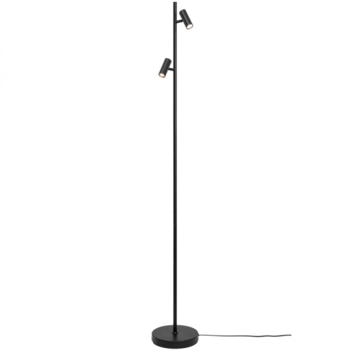 Lampadar cu 2 brate design modern, 3-Step MOODMAKER OMARI negru 2112254003 NL