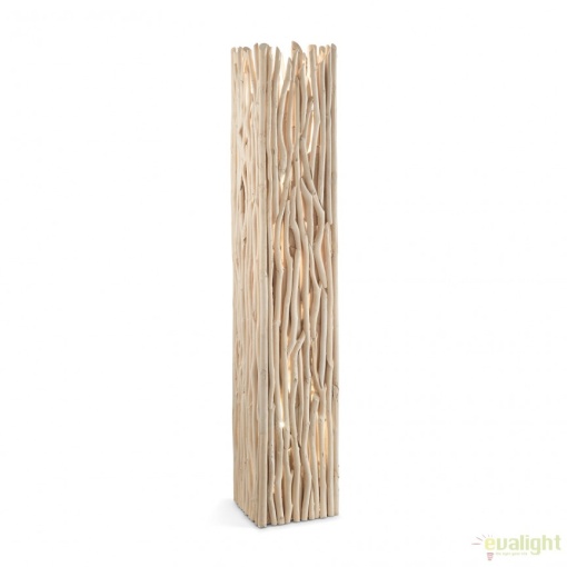 Lampadar design deosebit din lemn natur DRIFTWOOD PT2 180946