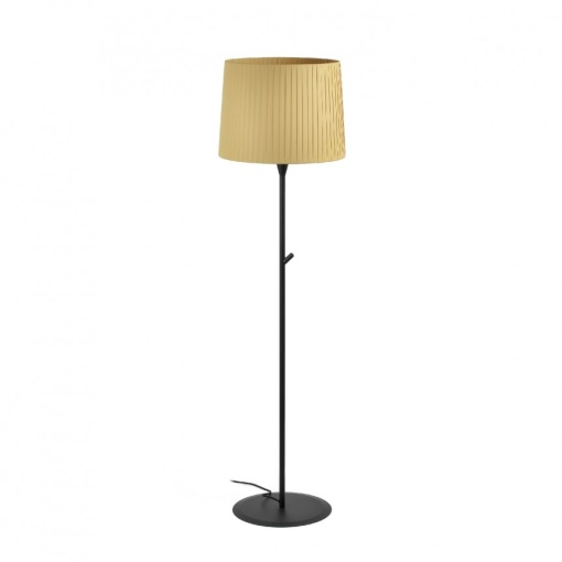 Lampadar / Lampa de podea modern design elegant SAMBA negru/galben 64313-42