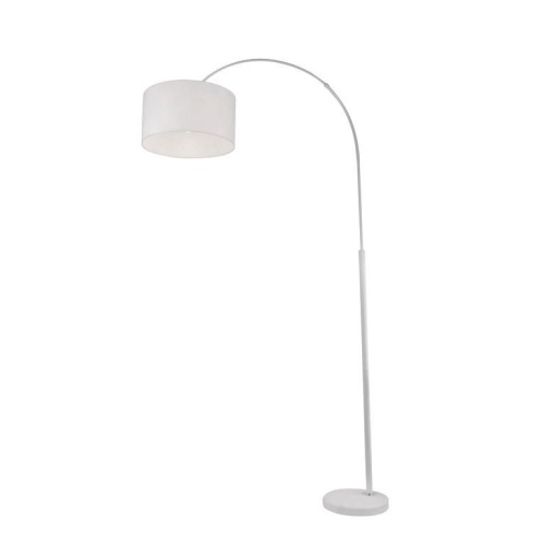Lampadar / Lampa de podea tip arc SAMA alb NVL-9401653