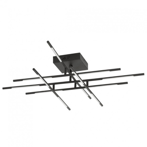 Lustra aplicata LED design modern RACCIO negru