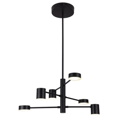 Lustra design industrial cu 6 spoturi LED SOLOMON 6355 RX