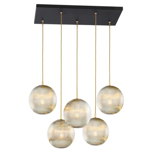 Lustra design modern cu 5 pendule Paloma