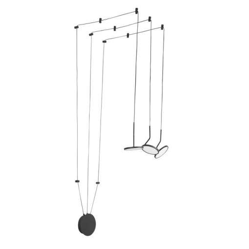 Lustra LED cu pendule ajustabile design ultra-modern LUCCELO NVL-9190130