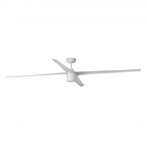 Lustra LED cu Ventilator si telecomanda design modern extra large ATTOS alb