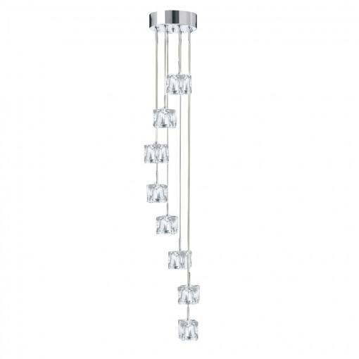 Lustra LED design modern Ice Cube H-116cm 6778-8-LED SRT