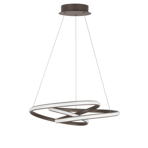 Lustra LED suspendata design modern MENTON cafenie NVL-9147113